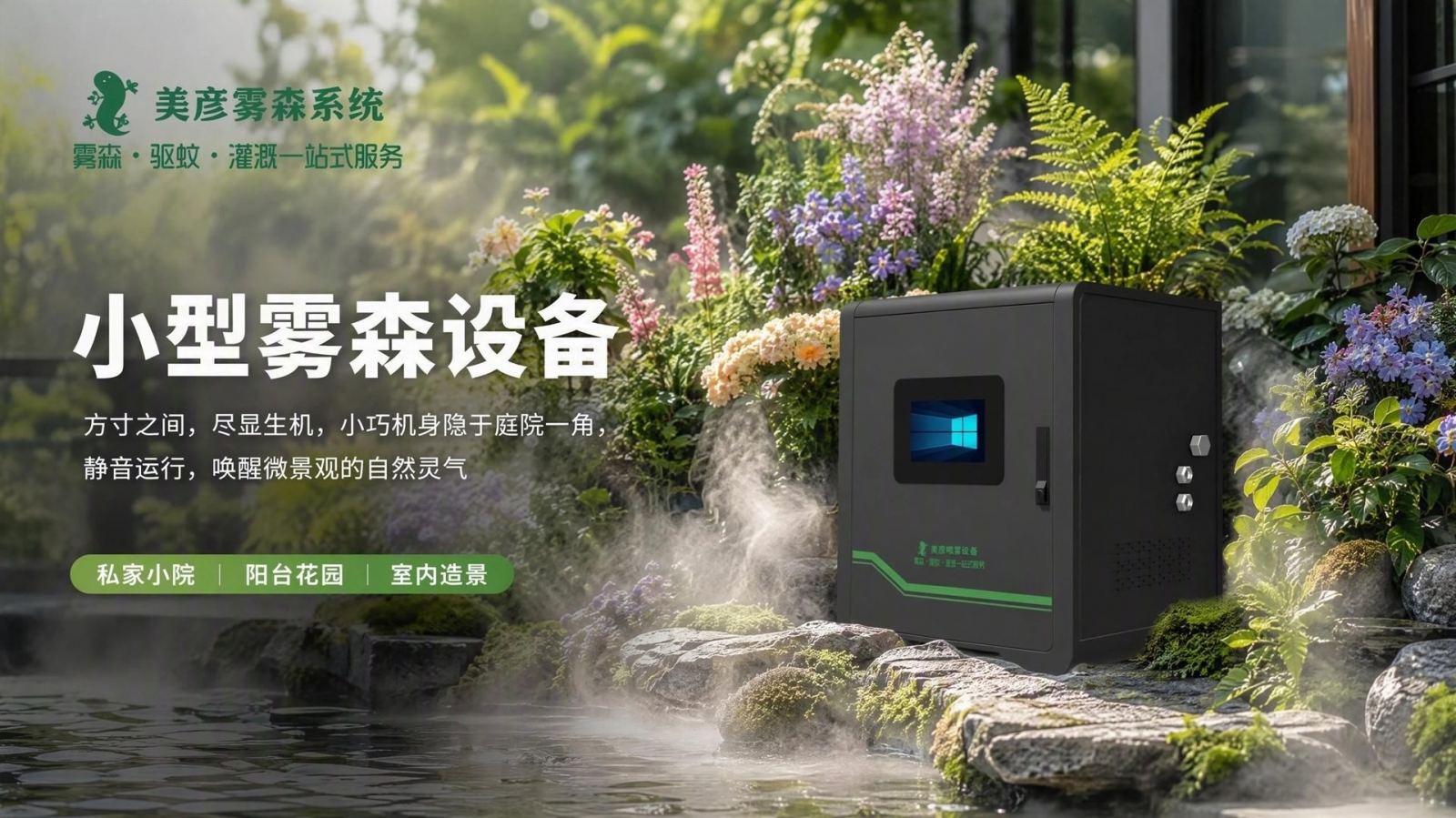 鹤岗花园庭院驱蚊系统